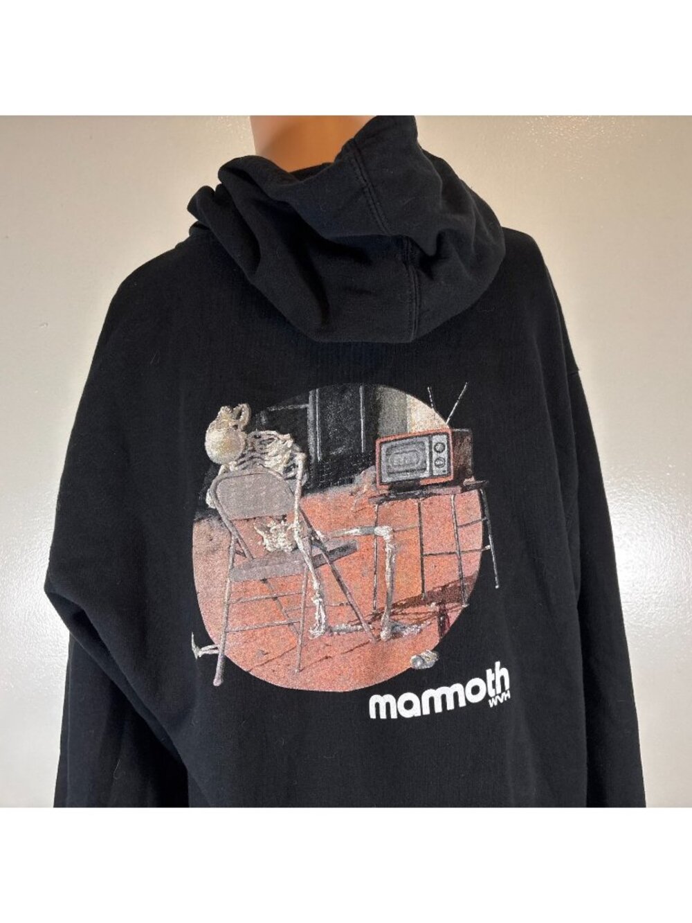 Mammoth Hoodie Sweatshirt Mens Size L Full Zip Wolfgang Van Halen Rock Band